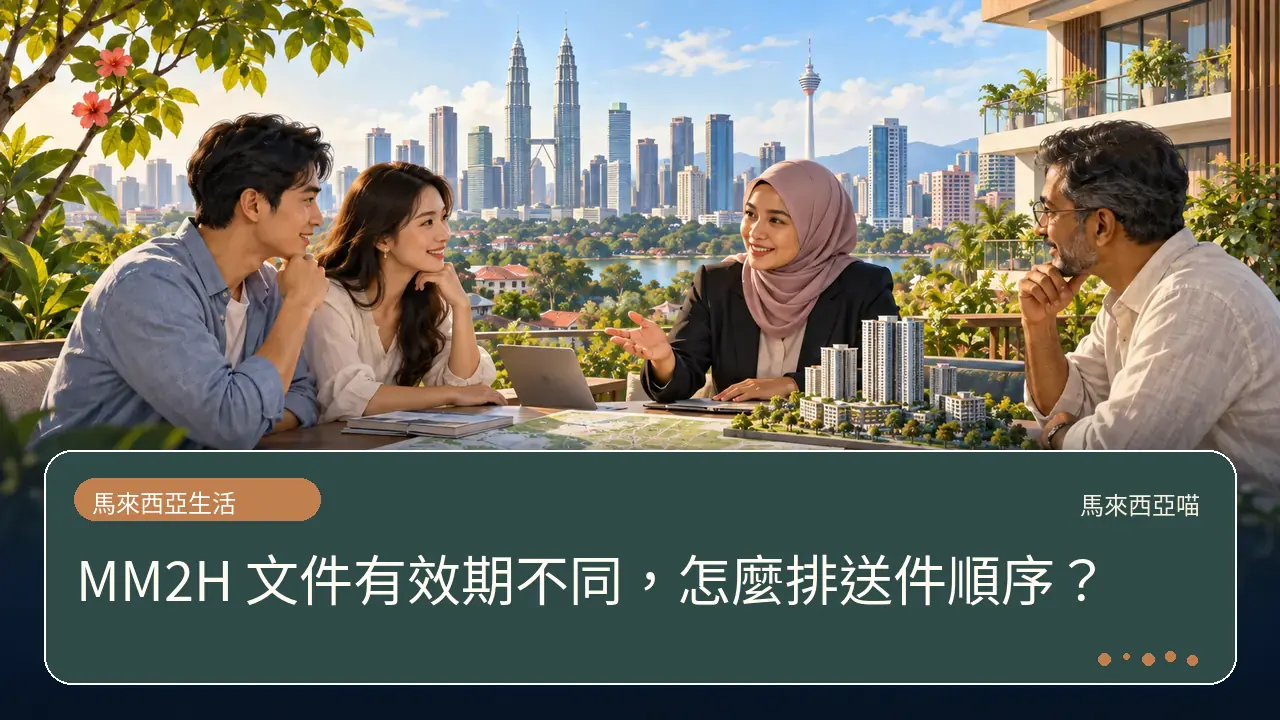 MM2H 文件有效期不同,怎麼排送件順序?主題插畫