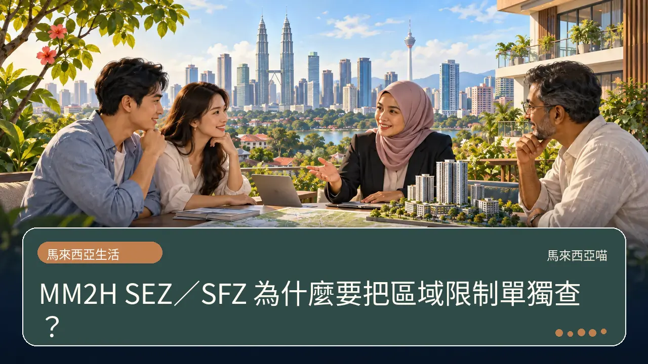 MM2H SEZ／SFZ 為什麼要把區域限制單獨查？主題插畫